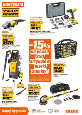 OBI - gazetka promocyjna Gazetka od wtorku 07.04 do wtorku 21.04 - strona 7