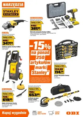 OBI - gazetka promocyjna Gazetka od wtorku 07.04 do wtorku 21.04 - strona 7