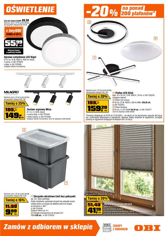 OBI - gazetka promocyjna Gazetka od wtorku 07.04 do wtorku 21.04 - strona 15