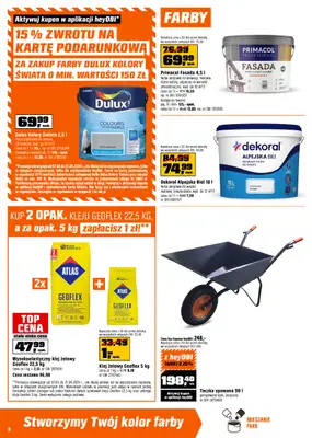 OBI - gazetka promocyjna Gazetka od wtorku 07.04 do wtorku 21.04 - strona 8