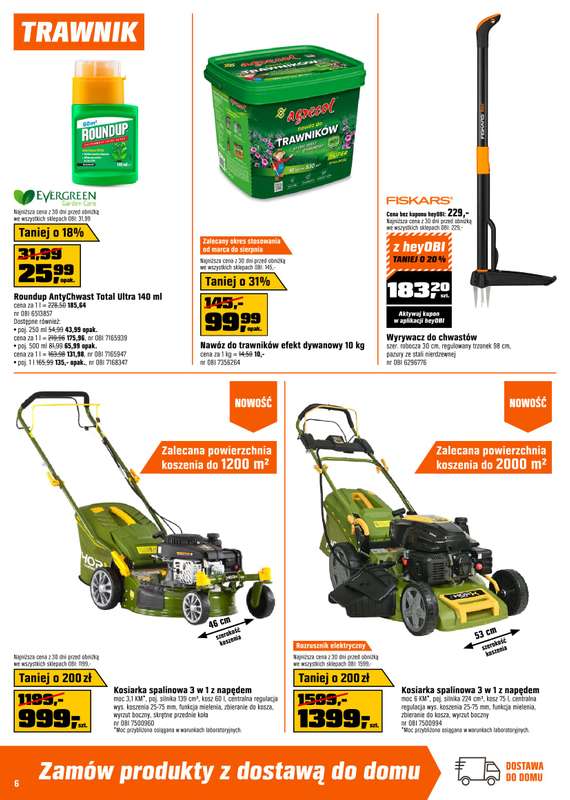 OBI - gazetka promocyjna Gazetka od wtorku 07.04 do wtorku 21.04 - strona 6