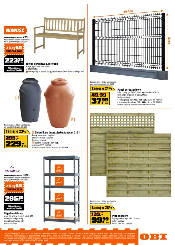 OBI - gazetka promocyjna Gazetka od wtorku 07.04 do wtorku 21.04 - strona 5