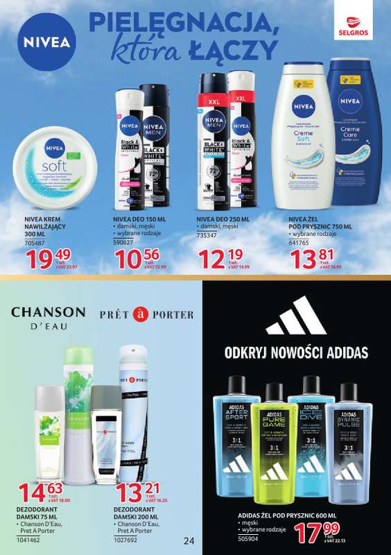 Selgros - gazetka promocyjna Markowe Produkty od czwartku 09.04 do środy 22.04 - strona 24