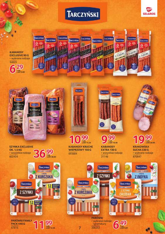 Selgros - gazetka promocyjna Markowe Produkty od czwartku 09.04 do środy 22.04 - strona 7