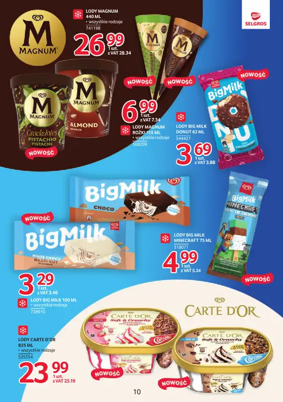 Selgros - gazetka promocyjna Markowe Produkty od czwartku 09.04 do środy 22.04 - strona 10