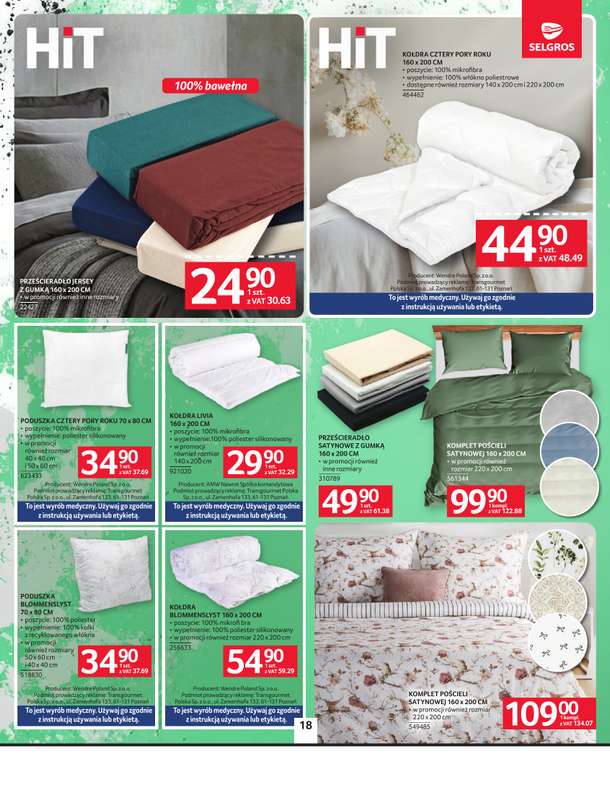 Selgros - gazetka promocyjna Oferta przemysłowa od czwartku 09.04 do środy 22.04 - strona 20