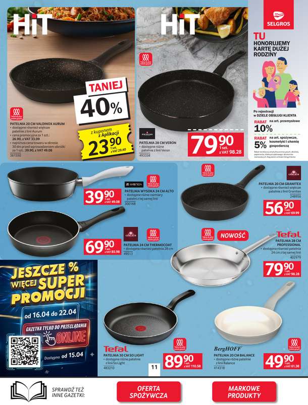 Selgros - gazetka promocyjna Oferta przemysłowa od czwartku 09.04 do środy 22.04 - strona 13