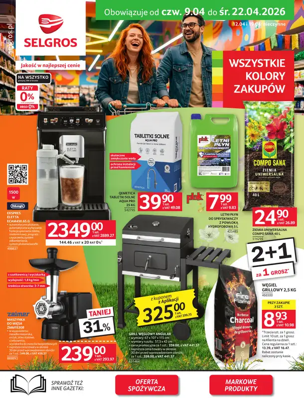 Selgros - gazetka promocyjna Oferta przemysłowa od czwartku 09.04 do środy 22.04