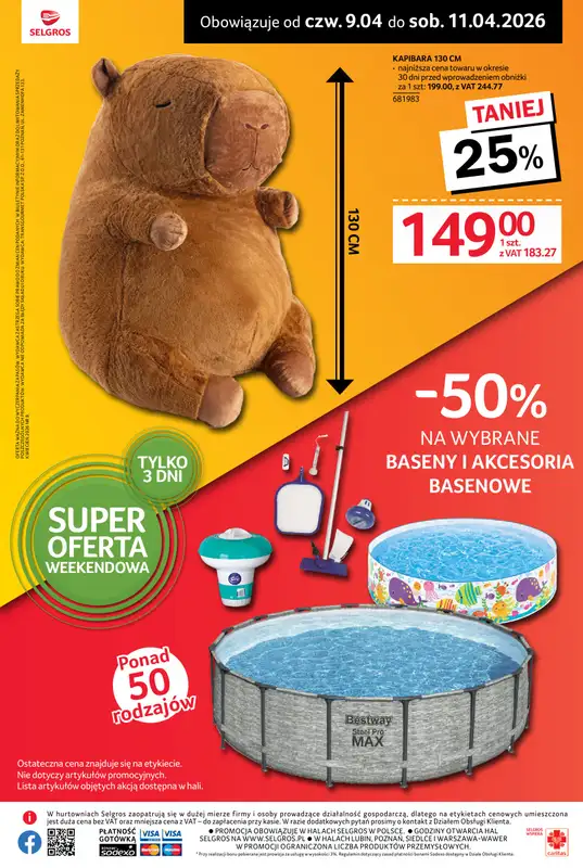 Selgros - gazetka promocyjna Oferta weekendowa od czwartku 09.04 do soboty 11.04 - strona 2