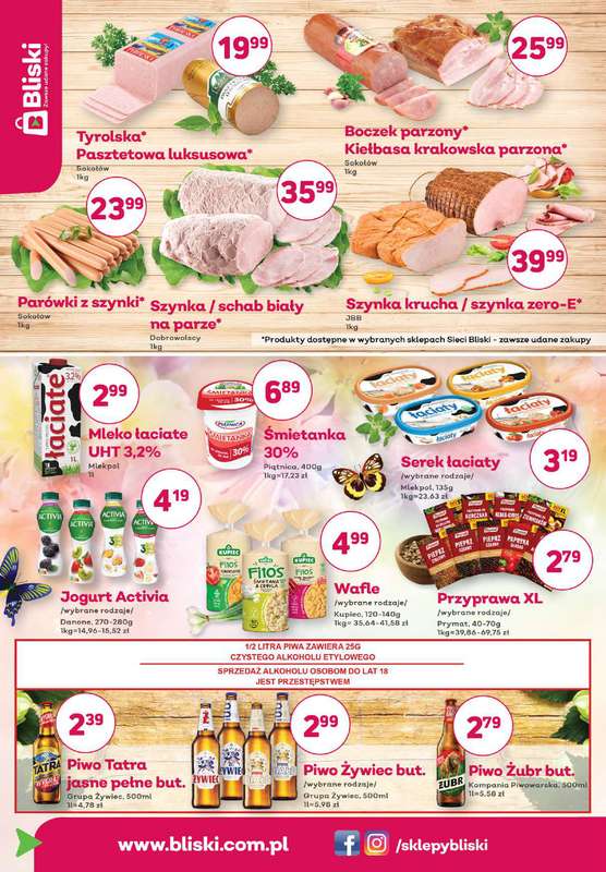 Bliski - gazetka promocyjna Gazetka od wtorku 07.04 do niedzieli 19.04 - strona 2