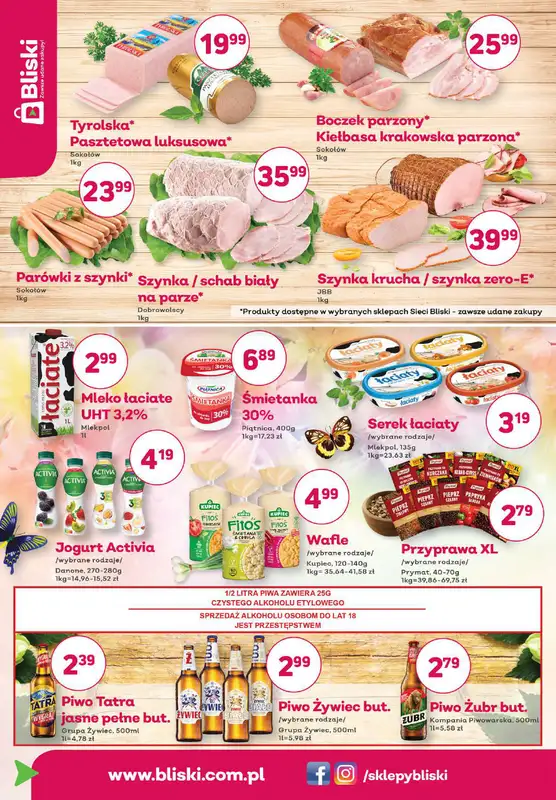 Bliski - gazetka promocyjna Gazetka od wtorku 07.04 do niedzieli 19.04 - strona 2