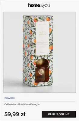 home&you - gazetka promocyjna Kolekcja Orange Bloom od wtorku 07.04  - strona 2