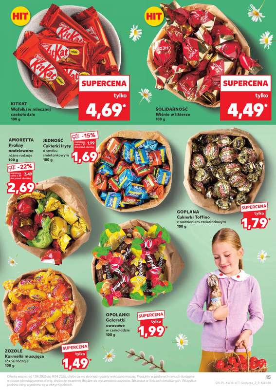 Kaufland - gazetka promocyjna Gazetka Tygodnia od środy 01.04 do środy 08.04 - strona 15