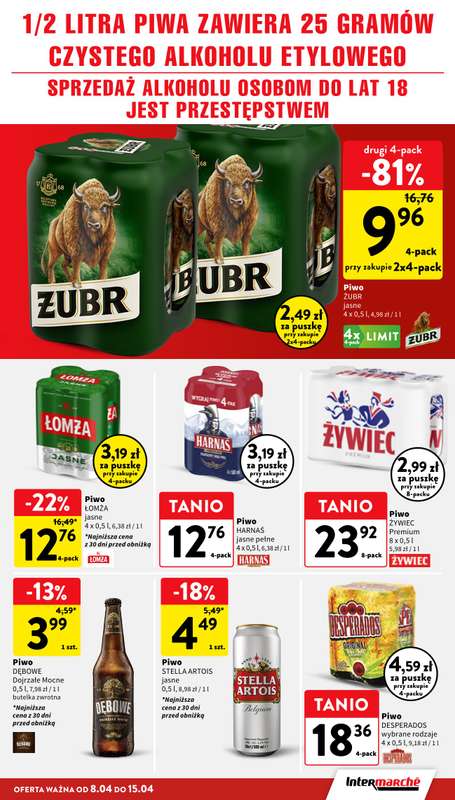 Intermarche - gazetka promocyjna Gazetka od środy 08.04 do środy 15.04 - strona 31