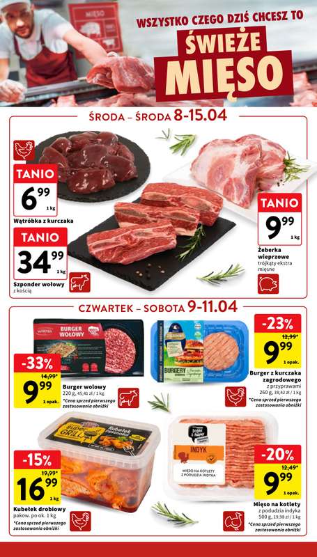Intermarche - gazetka promocyjna Gazetka od środy 08.04 do środy 15.04 - strona 12