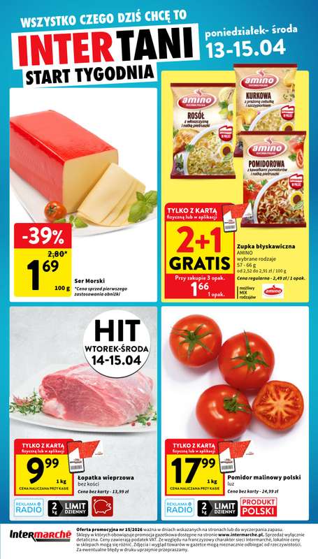 Intermarche - gazetka promocyjna Gazetka od środy 08.04 do środy 15.04 - strona 40