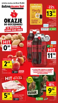 Intermarche - gazetka promocyjna Gazetka od środy 08.04 do środy 15.04