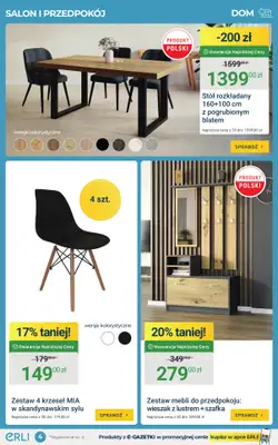 ERLI - gazetka promocyjna Domowe hity z rabatami do -33%! od środy 08.04 do niedzieli 12.04 - strona 4