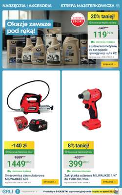 ERLI - gazetka promocyjna Okazje dla majsterkowiczów i aktywnych do -30%! od piątku 10.04 do niedzieli 12.04 - strona 2