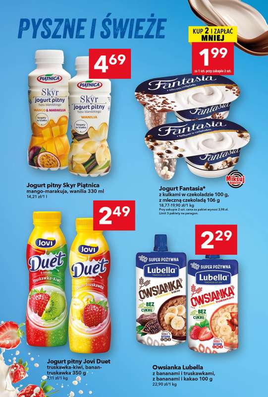 LEWIATAN - gazetka promocyjna Gazetka „MAMY TO w Lewiatanie"  do środy 15.04 - strona 5