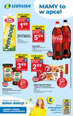 LEWIATAN - gazetka promocyjna Mamy TO w apce od czwartku 09.04 do środy 15.04