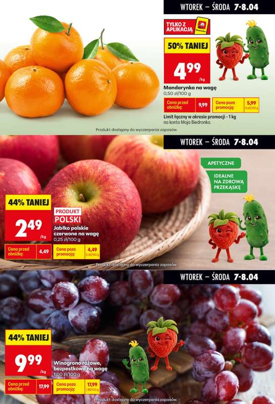 Biedronka - gazetka promocyjna Biedronkowe oszczędności od wtorku 07.04 do środy 08.04 - strona 5