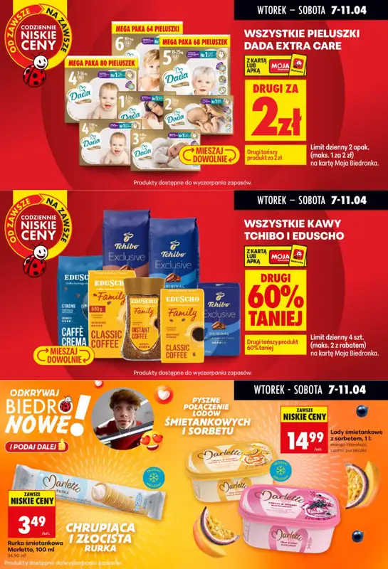 Biedronka - gazetka promocyjna Biedronkowe oszczędności od wtorku 07.04 do środy 08.04 - strona 8