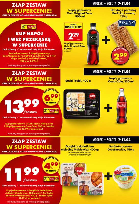 Biedronka - gazetka promocyjna Biedronkowe oszczędności od wtorku 07.04 do środy 08.04 - strona 9