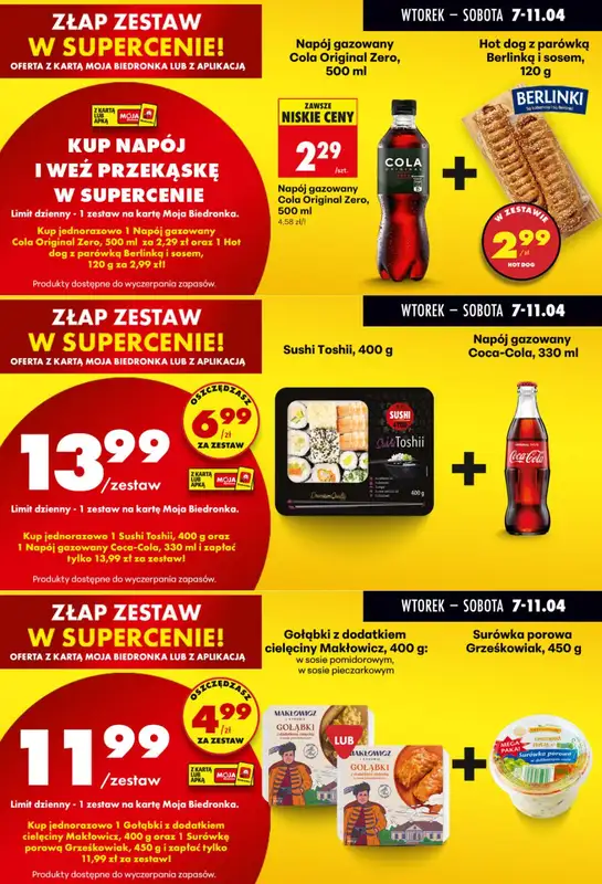 Biedronka - gazetka promocyjna Biedronkowe oszczędności od wtorku 07.04 do środy 08.04 - strona 9