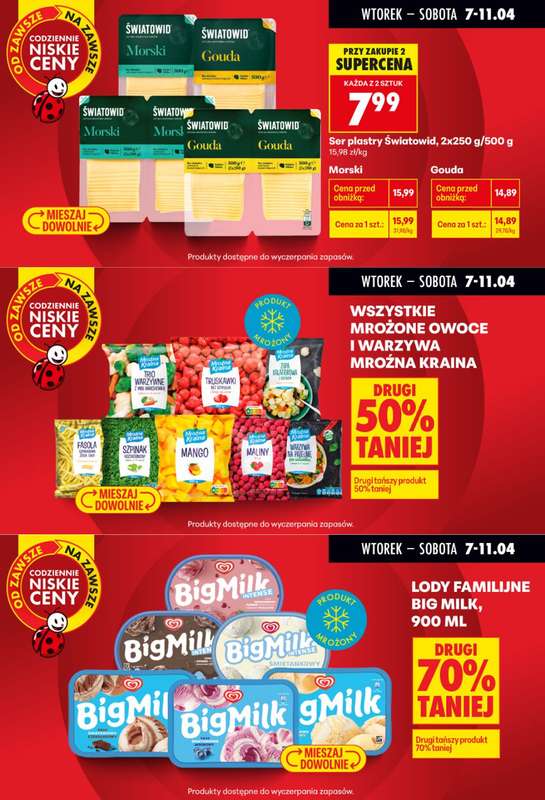 Biedronka - gazetka promocyjna Biedronkowe oszczędności od wtorku 07.04 do środy 08.04 - strona 7
