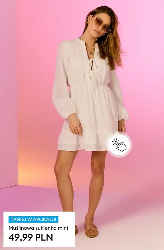 Sinsay - gazetka promocyjna -25% na SUKIENKI i SPÓDNICE - w aplikacji i sklepach! od wtorku 07.04 do niedzieli 12.04 - strona 20