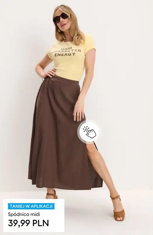 Sinsay - gazetka promocyjna -25% na SUKIENKI i SPÓDNICE - w aplikacji i sklepach! od wtorku 07.04 do niedzieli 12.04 - strona 10