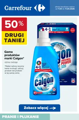Carrefour - gazetka promocyjna Produkty do PRANIA I PŁUKANIA - sprawdź oferty! od wtorku 07.04 do soboty 11.04 - strona 7