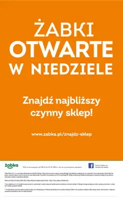Żabka - gazetka promocyjna Gazetka Spożywcza od środy 08.04 do wtorku 21.04 - strona 20