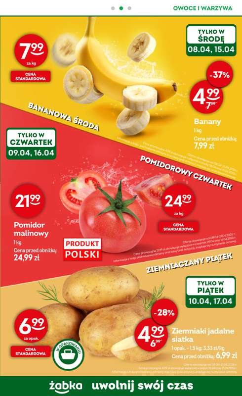 Żabka - gazetka promocyjna Gazetka Spożywcza od środy 08.04 do wtorku 21.04 - strona 5