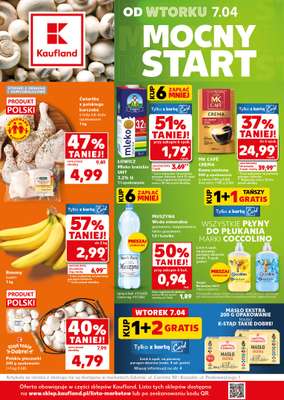 Kaufland - gazetka promocyjna Mocny Start od wtorku 07.04 do środy 08.04
