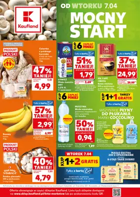 Kaufland - gazetka promocyjna Mocny Start od wtorku 07.04 do środy 08.04