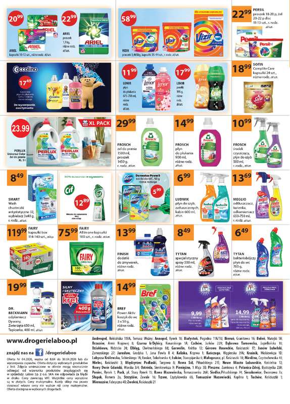 Drogerie Laboo - gazetka promocyjna Gazetka od środy 08.04 do czwartku 30.04 - strona 6