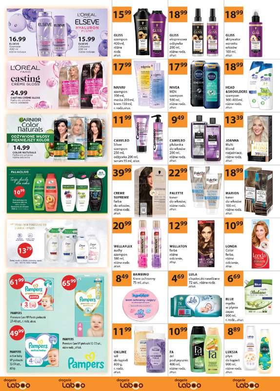 Drogerie Laboo - gazetka promocyjna Gazetka od środy 08.04 do czwartku 30.04 - strona 2