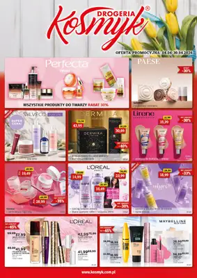 Drogeria Kosmyk - gazetka promocyjna Gazetka od środy 08.04 do czwartku 30.04