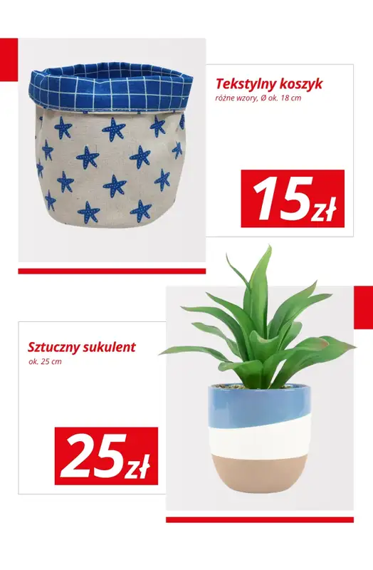 KiK - gazetka promocyjna Morskie dekoracje do domu w super cenach! od wtorku 07.04  - strona 10