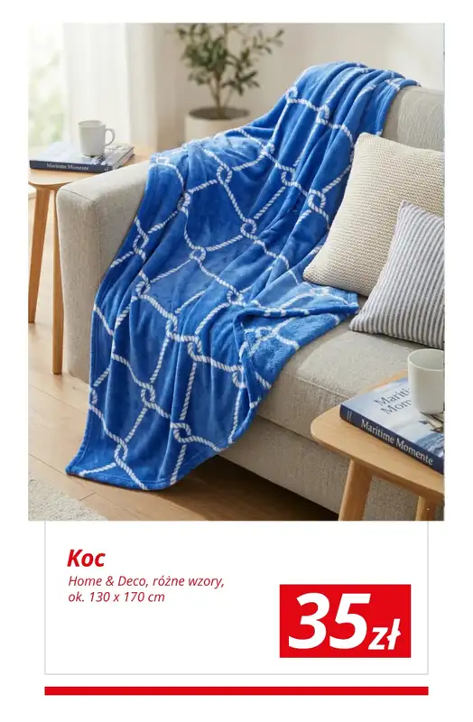 KiK - gazetka promocyjna Morskie dekoracje do domu w super cenach! od wtorku 07.04  - strona 5