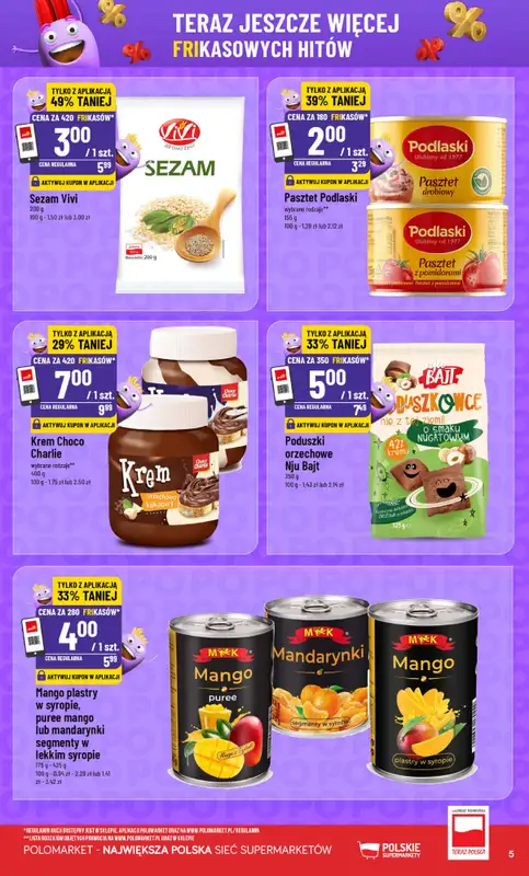 POLOmarket - gazetka promocyjna Frikasowy Katalog od środy 08.04 do wtorku 14.04 - strona 5