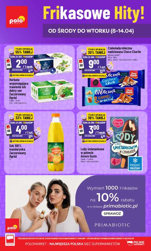 POLOmarket - gazetka promocyjna Frikasowy Katalog od środy 08.04 do wtorku 14.04