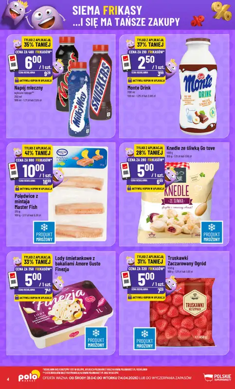 POLOmarket - gazetka promocyjna Frikasowy Katalog od środy 08.04 do wtorku 14.04 - strona 4