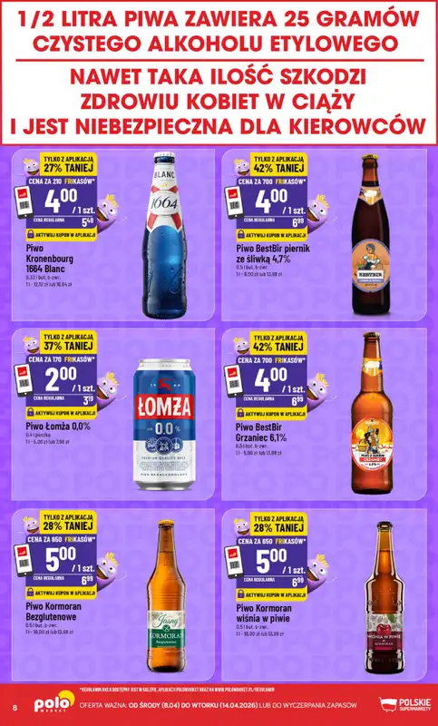 POLOmarket - gazetka promocyjna Frikasowy Katalog od środy 08.04 do wtorku 14.04 - strona 8