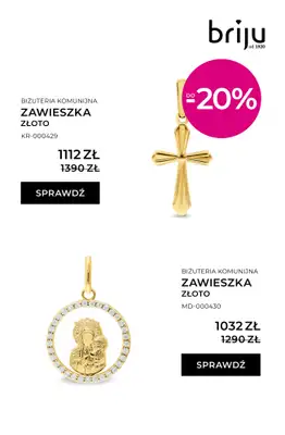 Briju - gazetka promocyjna Oferta Komunia 2026 od środy 01.04 do niedzieli 12.04 - strona 4