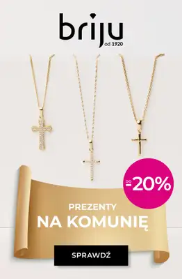 Briju - gazetka promocyjna Oferta Komunia 2026 od środy 01.04 do niedzieli 12.04