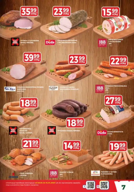 Top Market - gazetka promocyjna Gazetka od czwartku 09.04 do soboty 18.04 - strona 7