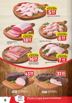 Top Market - gazetka promocyjna Gazetka od czwartku 09.04 do soboty 18.04 - strona 6